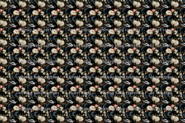 Monthly Group Preorder - Swiftie Black Scales Fabric