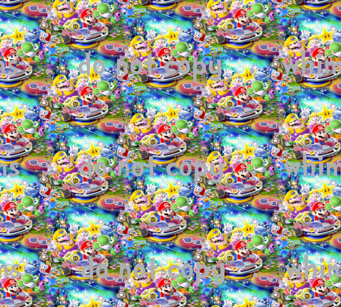 April 2026 Preorder - Gamer Mushroom Mario (Watercolour) Print
