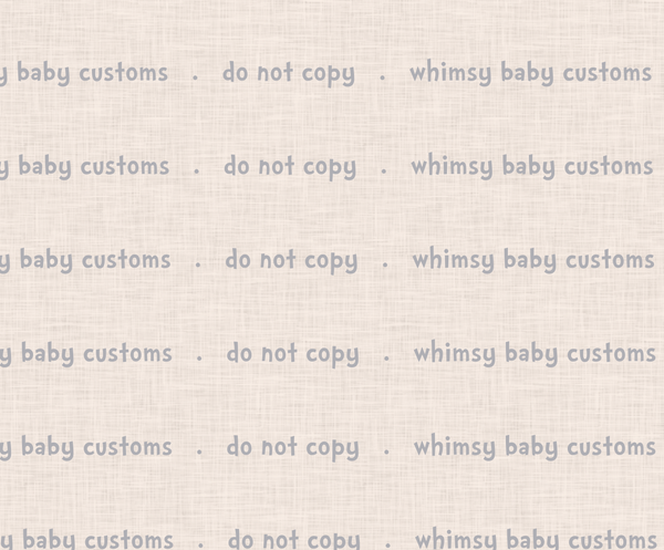 Flash Halloween / Fall Preorder 2024: Fabric Beige Linen Background (Capybara Print)