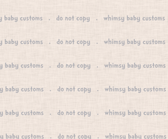Flash Halloween / Fall Preorder 2024: Fabric Beige Linen Background (Capybara Print)