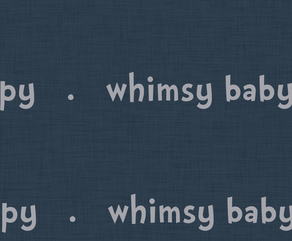 Flash Halloween / Fall Preorder 2024: Fabric Navy Linen Coordinate (Capybara)