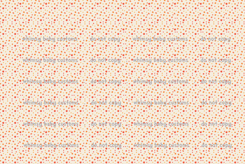 Flash Halloween / Fall Preorder 2024: Fabric Watercolour Fall Dots (Pumpkins Coordinate)