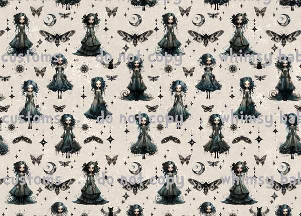 Flash Halloween / Fall Preorder 2024: Fabric Goth Girls