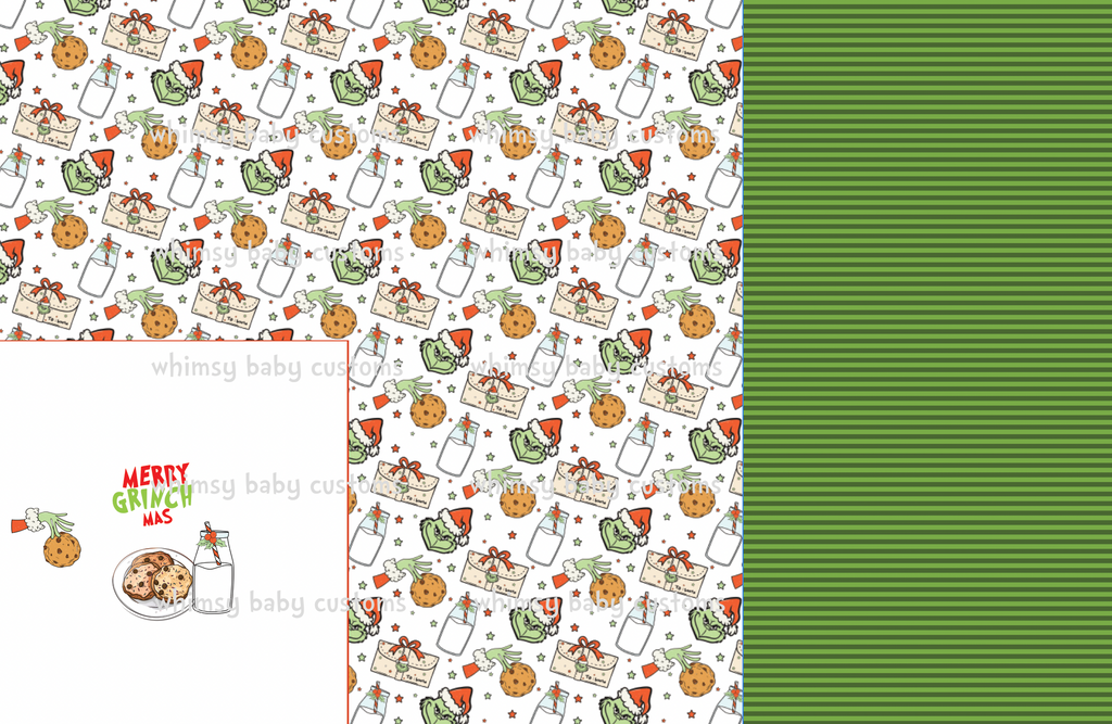 Rapport Grumpy Green Guy Stealing Cookies