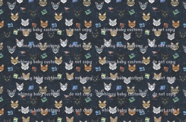 Monthly Group Preorder -  Fabric Warrior Felines