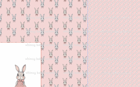 Monthly Group Preorder - Rapport Bunny with Pink Dot Dress