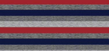 Red, Navy and Heather Grey Stripes