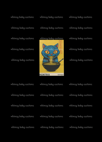 September 2025 Preorder - Adult Panel Korean Music Movie Blue Cat Noodles