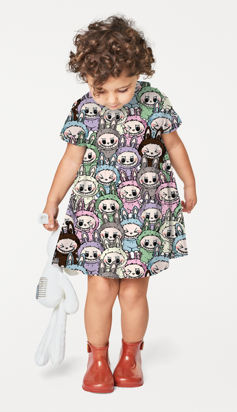 September 2025 Preorder -  Fabric Busy Monsters Boo Boo