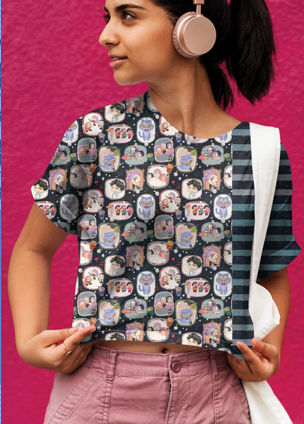 September 2025 Preorder -  Fabric Korean Music Movie Chibi Characters in Frames