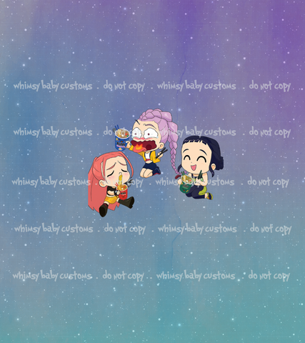 September 2025 Preorder - Child Panel Korean Music Movie Chibi Girls Eating