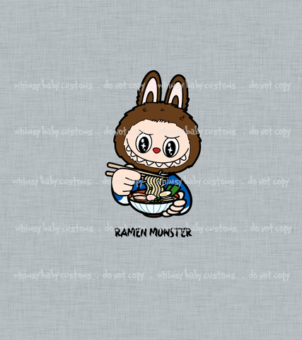 September 2025 Preorder - Child Panel Boo Boo Monsters Ramen