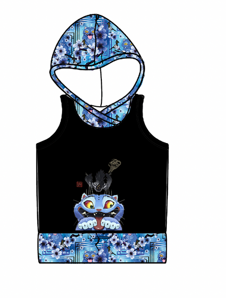 September 2025 Preorder - Child Panel Korean Music Movie Blue Cat with Bird