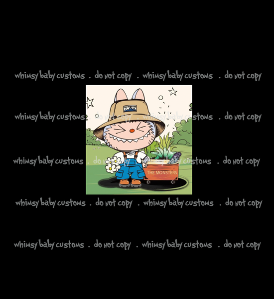 September 2025 Preorder - Child Panel Boo Boo Monsters Gardening