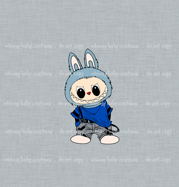 September 2025 Preorder - Child Panel Boo Boo Monsters Suspenders