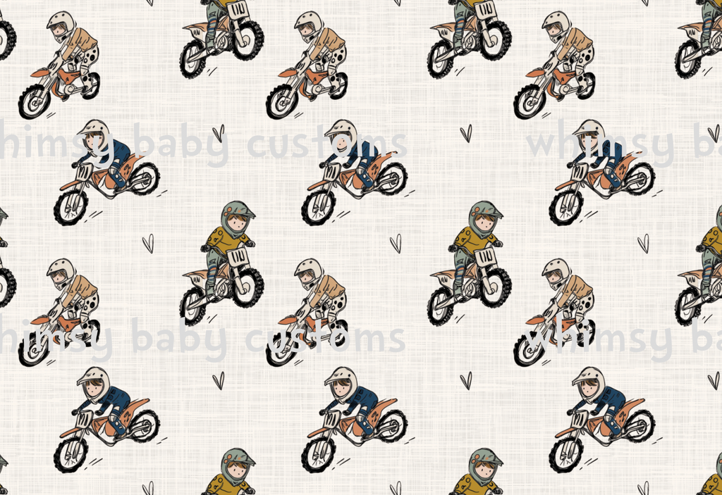 April 2026 Preorder -  Fabric Biker Boys