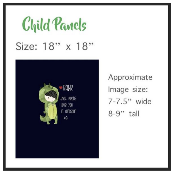 Child Panel Christmas Grumpy Green Guy Maybe Christmas Version 2