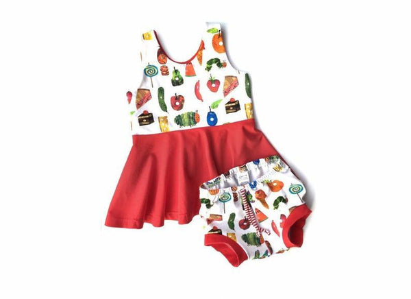 Monthly Group Preorder -  Hungry Caterpillar on Faux OATMEAL Rapport