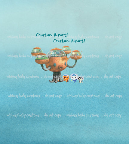 C001 Child Panel Octo Cartoon Creature Report