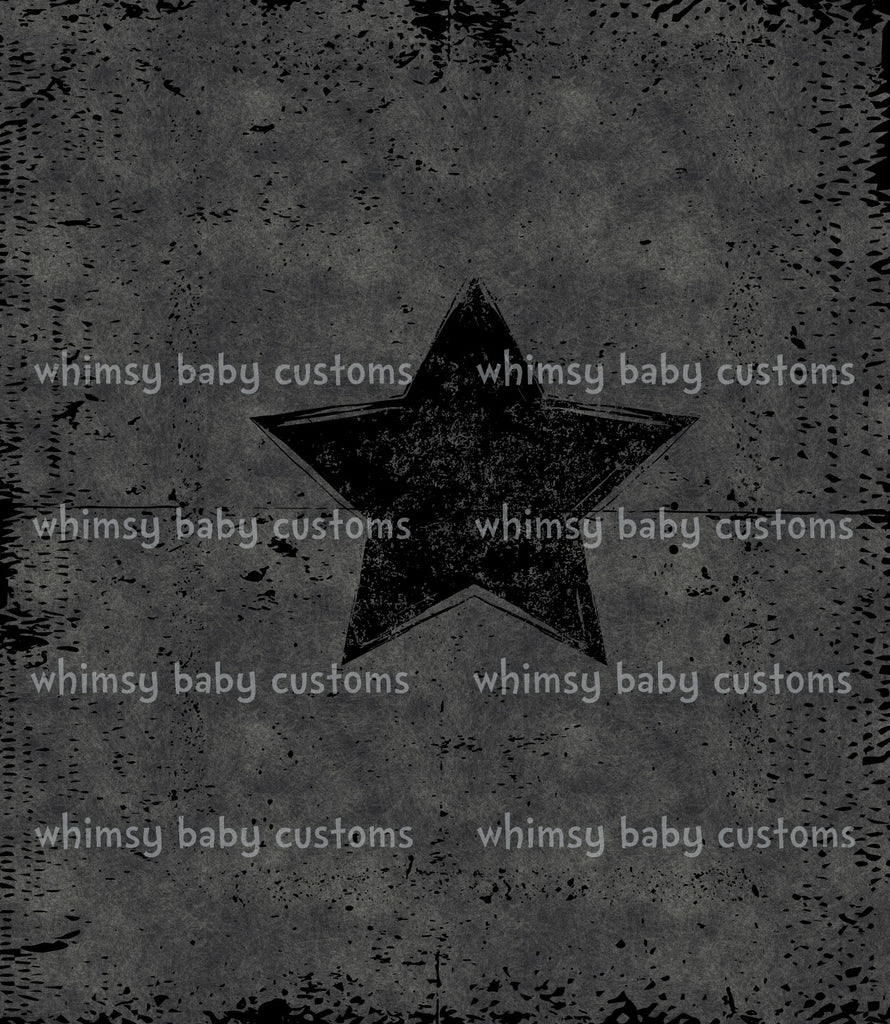 372 Child Panel Grunge Star