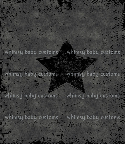 372 Child Panel Grunge Star