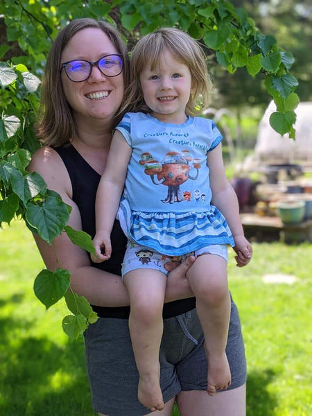 Octonauts Half and Half Fabric SWIM