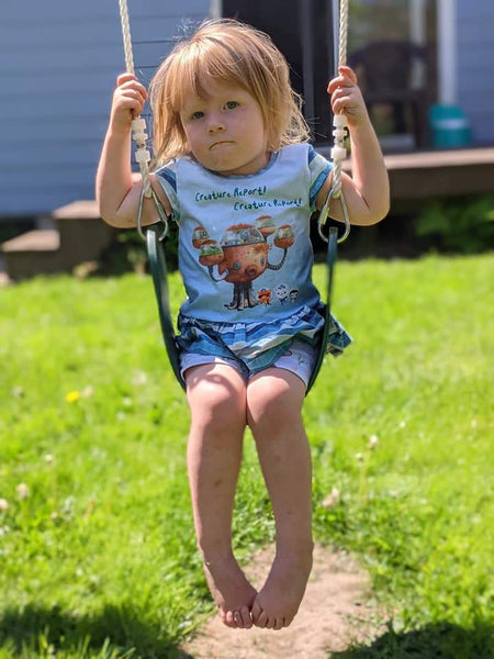 Octonauts Half and Half Fabric SWIM