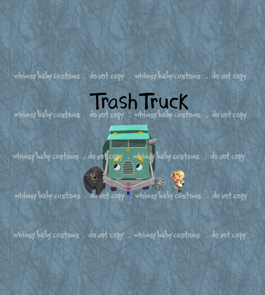 Child Panel Garbage Truck on SWIM