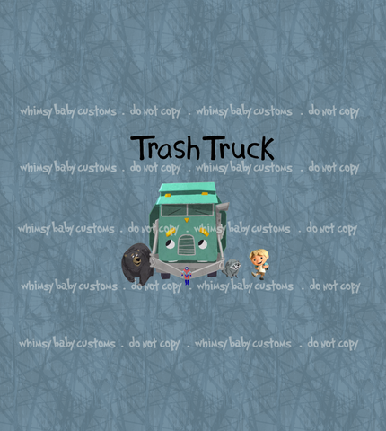 Child Panel Garbage Truck on SWIM