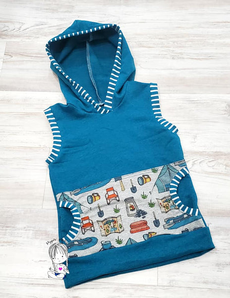 Rapport Life is Better By the Campfire on heather grey