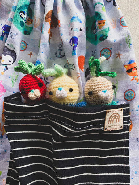 Octonauts Half and Half Fabric SWIM