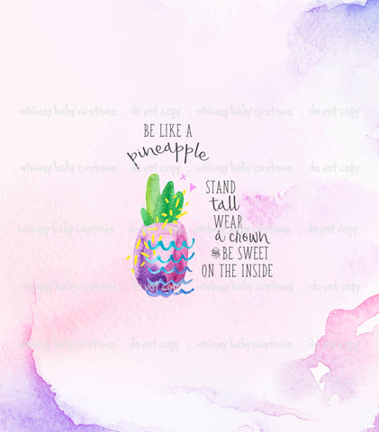 440 Child Panel Be Like a Pineapple Watercolor (prev 372)