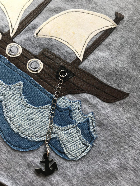 Pirate Ship Applique Tutorial