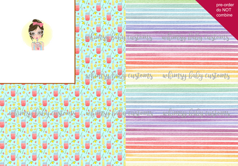 Summer Girl with Lemonade Brunette  Rapport