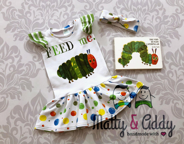 790O HC FEED ME HC on FAUX Oatmeal Child Panel