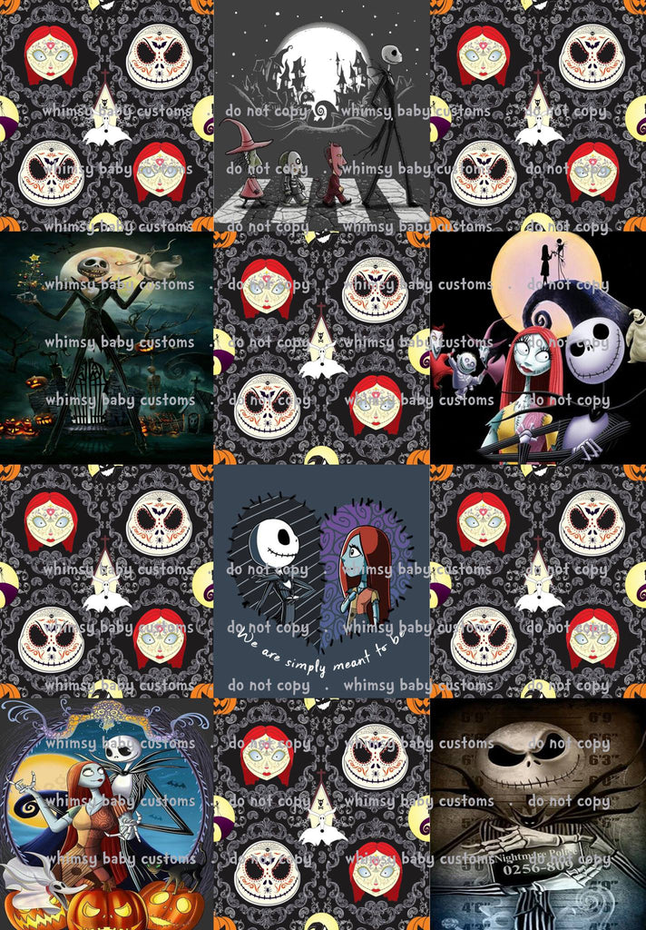Lazy Quilt Nightmare Before Xmas