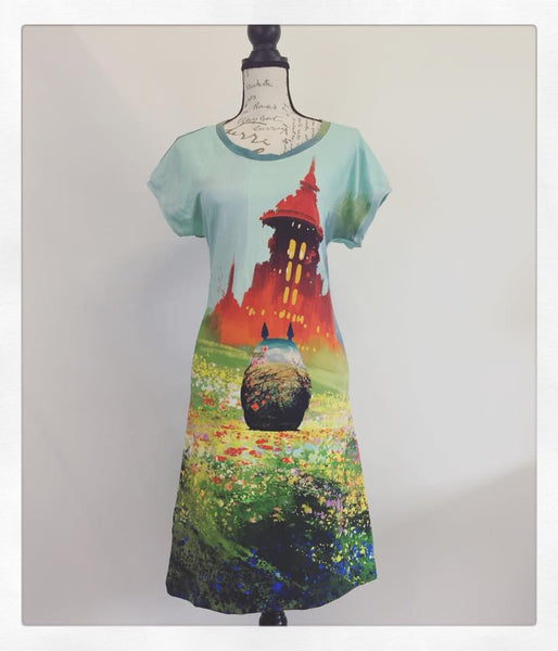 Cityscape Fabric T in Grass
