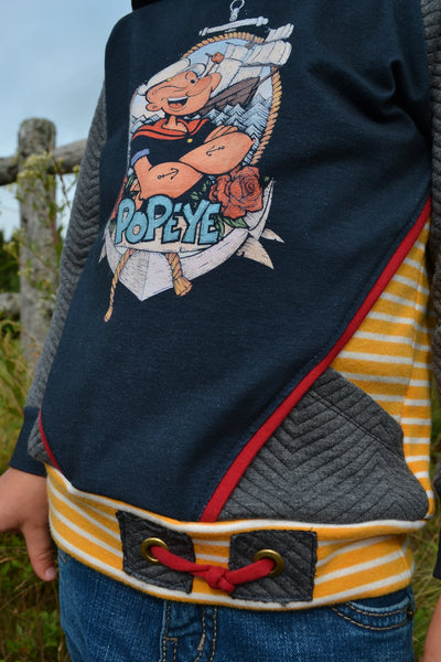 533 Vintage Popeye Child Panel