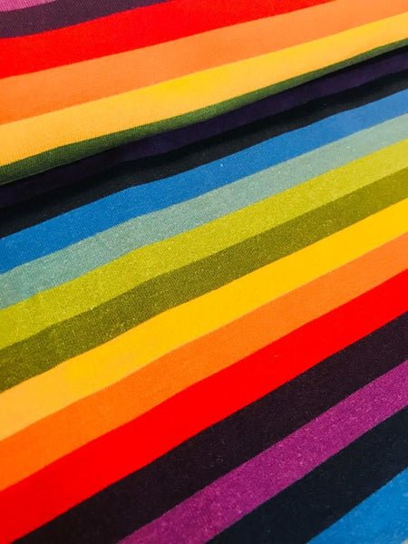 Fabric Classic Rainbow Stripes