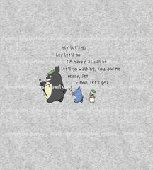 C079H Child Panel MNT Forest Spirit Hey Let's Go  on Heather Grey