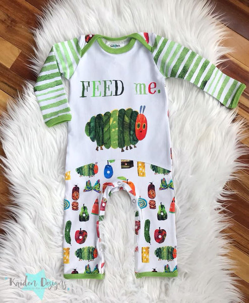 790O HC FEED ME HC on FAUX Oatmeal Child Panel
