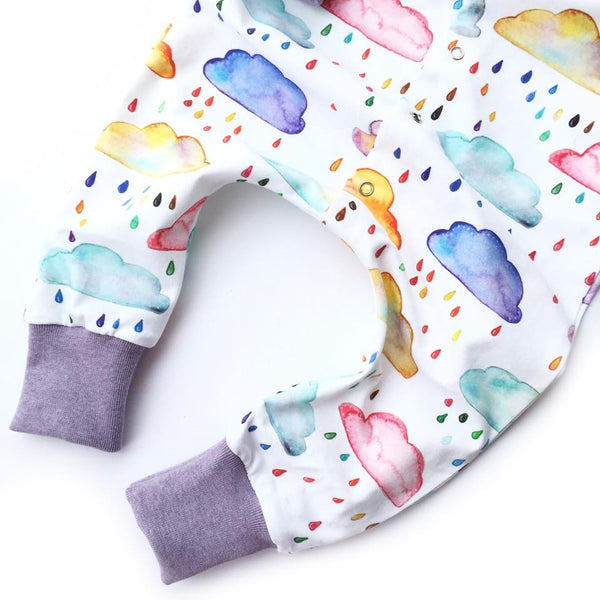 Fabric Emma Watercolour Clouds