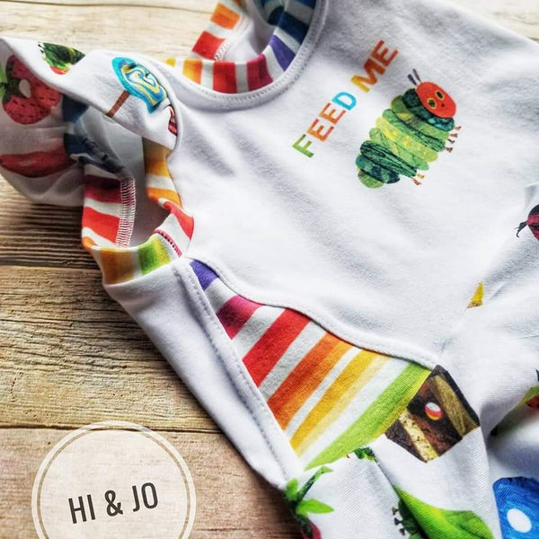 790O HC FEED ME HC on FAUX Oatmeal Child Panel