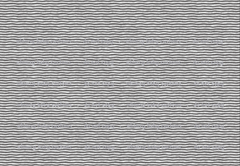 Fabric Thick Black Wonky Stripes On Heather