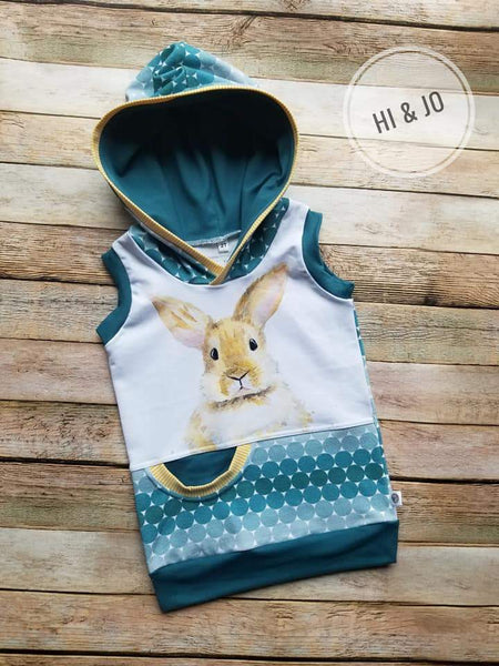 631 Child Panel Watercolor Bunny