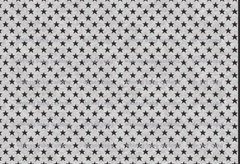 Fabric Scribble Stars On Heather