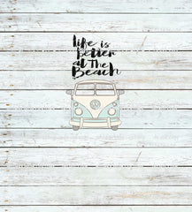 454 Child Panel VW Van Life Is Better at The Beach