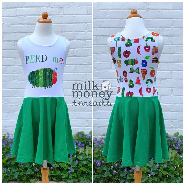 790O HC FEED ME HC on FAUX Oatmeal Child Panel