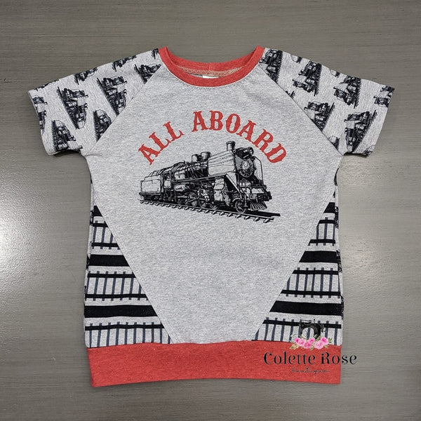Rapport Retro Train - All Aboard on HEATHER