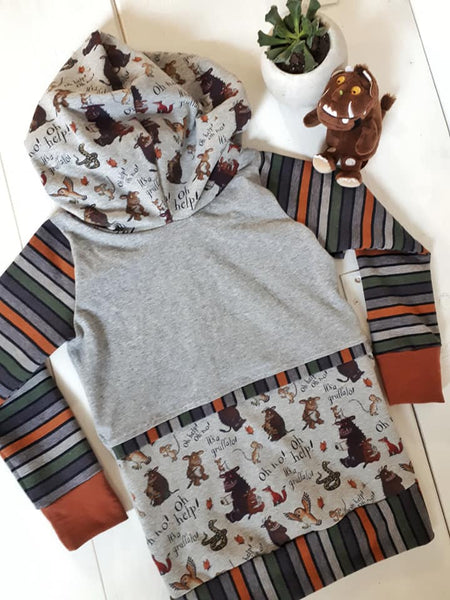Rapport Gruff Monster  - Oh Help Oh No! (on HEATHER Grey)